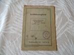 Gutbrod Superior 1952 kentekenbewijs Duitsland origineel, Overige merken, Zo goed als nieuw, Verzenden