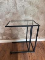 Laptoptafel bijzettafel Ikea Vittsjo, Ophalen, Minder dan 55 cm, Gebruikt, Metaal of Aluminium