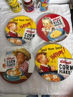 Kellogg's Borden Servies: Ontbijt, Diner & Koffie, Gebruikt, Ophalen of Verzenden, Bord(en), Overige stijlen