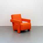 2 Cassina Utrecht fauteuil Oranje stof Nieuw, Huis en Inrichting, Nieuw, Stof