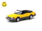 Saab 900 Turbo Convertible geel 1:64 Tarmac 100, Verzenden, Nieuw