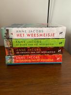 Anne Jacobs - Weesmeisje Serie - 4 Boeken, Boeken, Romans, Ophalen of Verzenden, Zo goed als nieuw, Nederland