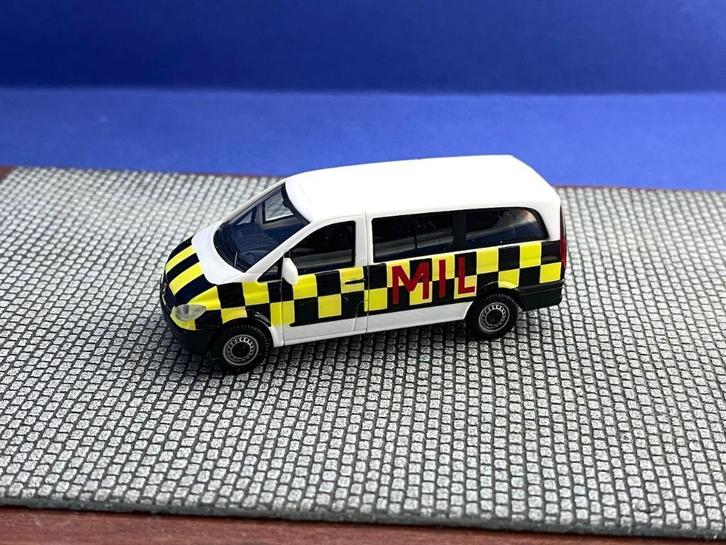 herpa minitanks 700528 MB Vito BW 1/87 H0, Hobby en Vrije tijd, Modelauto's | 1:87, Nieuw, Bus of Vrachtwagen, Rietze, Ophalen of Verzenden