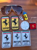 Ferrari verzameling items - Zonnebril, Patches, Stickers, Ophalen of Verzenden, Gebruikt, Auto's