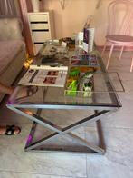 Moderne Glazen Salontafel – Chique & Tijdloos Design, Huis en Inrichting, Tafels | Salontafels, Minder dan 50 cm, Rechthoekig
