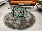 Nieuw Beek Maupertuus Salontafel Glas zwart Design Tafel D50, 50 tot 100 cm, Rond, Nieuw, Ophalen of Verzenden