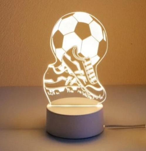 Decoratieve lamp voetbal, Sport en Fitness, Voetbal, Nieuw, Verzenden