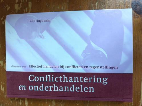 P. Huguenin - Conflicthantering en onderhandelen, Boeken, Wetenschap, Zo goed als nieuw, Ophalen of Verzenden