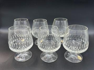 6 x Zwiesel Schott likeurglazen jaren 60/70 beschikbaar voor biedingen