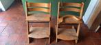 Twee Trip Trap Stokken Stoelen - Gebruikt, Solide, Kinderen en Baby's, Kinderstoelen, Ophalen, Gebruikt, Meegroeistoel