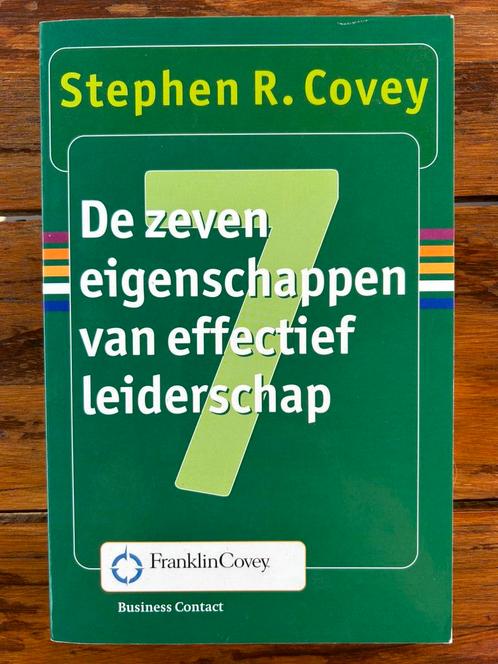 De zeven eigenschappen van effectief leiderschap, Boeken, Economie, Management en Marketing, Zo goed als nieuw, Management, Ophalen of Verzenden