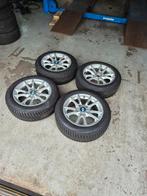 Bmw Winterbanden set met velgen, Auto-onderdelen, Banden en Velgen, Gebruikt, 16 inch, Banden en Velgen, Personenwagen
