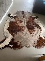 Koeienvel koeienhuid kleed leer gebruikt bruin wit, Gebruikt, Bruin, 200 cm of meer, Ophalen of Verzenden