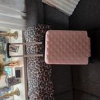 Handbagage koffer roze, Ophalen, Gebruikt, 50 tot 60 cm, Hard kunststof