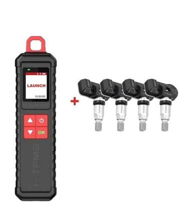 Launch TPMS Apparaat + 4 Sensoren Bandensensoren inleren beschikbaar voor biedingen