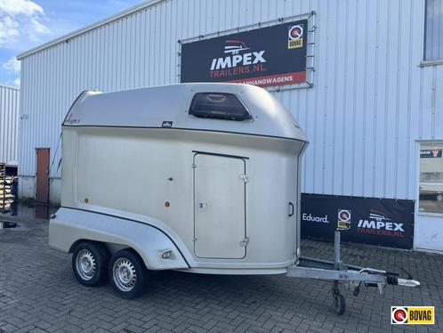 Bij Impex Sluis Olympia 2-prds poly zadelkamer / alu bodem, Dieren en Toebehoren, Paarden en Pony's | Trailers en Aanhangwagens