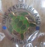 sleutelhanger One happy Island ARUBA schildpad nieuw, Ophalen of Verzenden, Nieuw, Overige typen