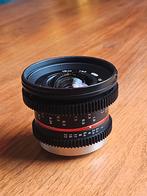 Samyang 12mm T2.2 Cine Lens MFT, Ophalen of Verzenden, Gebruikt, Groothoeklens