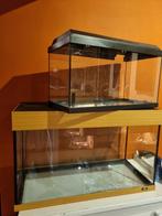 3 verschillende aquaria + wat toebehoren, Dieren en Toebehoren, Vissen | Aquaria en Toebehoren, Ophalen, Gebruikt, Leeg aquarium