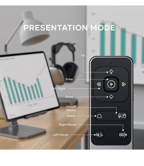 Satechi R2 Bluetooth Presenter & Multimedia Mouse, Computers en Software, Presenters, Zo goed als nieuw, MacOS, Ophalen of Verzenden