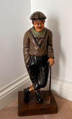 Vintage golfer beeld, Antiek en Kunst, Ophalen of Verzenden