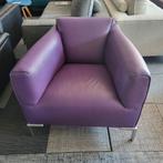 Bert Plantagie Monty | Fauteuil | Leer, Huis en Inrichting, Fauteuils, Modern design, Info@andriesign.nl, Ophalen of Verzenden