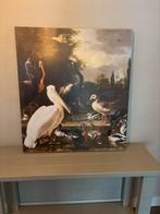 Schilderij: Vogels op Canvas, Ophalen, Zo goed als nieuw