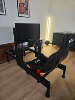 F1 Sim Rig met Sparco GP Stoel Sim Racing simrig, Ophalen, Gebruikt, Sparco