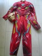 CARNAVAL VERKLEED IRON MAN PAK MASKER ARM POWER  9/10, Ophalen of Verzenden, Gebruikt, 158 t/m 164, Jongen