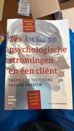 Zes psychologische stromingen en één cliënt - Alie Weerman, Boeken, Ophalen of Verzenden, Zo goed als nieuw