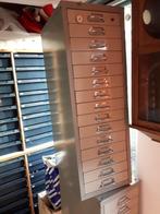 2x ladenkast van metaal met 15 laden 60 euro per stuk, Huis en Inrichting, Kasten | Ladekasten, Ophalen, Minder dan 50 cm, Gebruikt
