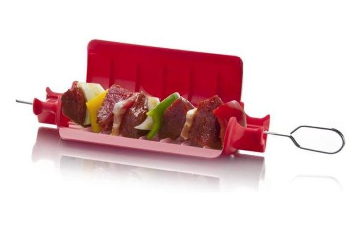 BBQ set, waaronder Quick Skewer XL, tang en spatel, Tuin en Terras, Barbecue-accessoires, Nieuw, Ophalen of Verzenden