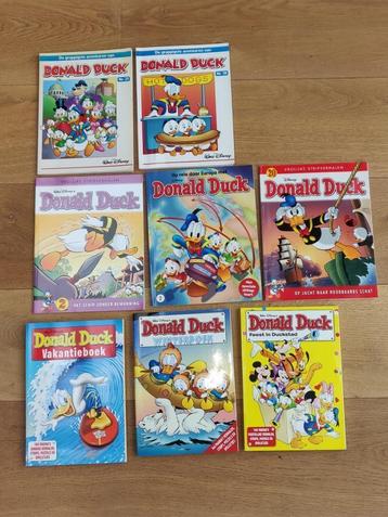 8 Donald Duck (vakantie) boeken beschikbaar voor biedingen
