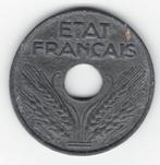 25-815 Frankrijk 20 centimes 1942, Verzenden, Frankrijk, Losse munt