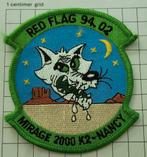 French Air Force patch Red Flag 94 -02 Mirage 2000 K2 Nancy, Verzenden, Luchtmacht, Amerika, Embleem of Badge