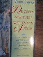 De zeven spirituele wetten van succes Chopra 9789023008934 #, Ophalen of Verzenden, Zo goed als nieuw, Spiritualiteit algemeen