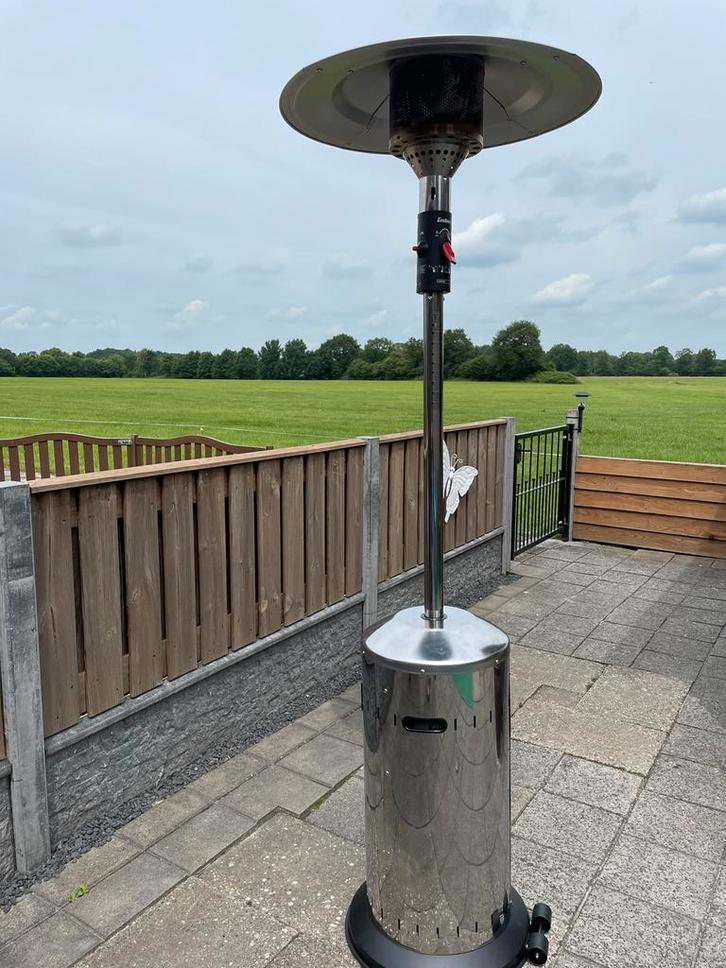 Terrasheater TE HUUR! Gas in overleg!, Tuin en Terras, Terrasverwarmers, Nieuw, Gas, Vloer, Ophalen of Verzenden