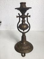 antieke messing scheepskandelaar, Antiek en Kunst, Ophalen of Verzenden