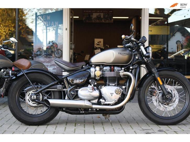 Triumph Bonneville Bobber Inruil Mogelijk , Nieuwstaat!, Motoren, Motoren | Triumph, Bedrijf, Overig, meer dan 35 kW