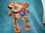 plush 'n stuff eland knuffel donker  bruin 30 cm groot, Ophalen of Verzenden, Zo goed als nieuw, Overige typen