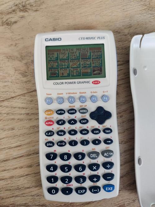 Casio CFX-9850GC Plus, Diversen, Rekenmachines, Zo goed als nieuw, Grafische rekenmachine, Ophalen