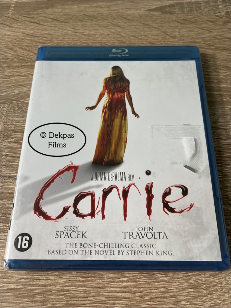 Blu-ray Carrie - Stephen King - NL-Uitgave - NIEUW in Seal, Ophalen of Verzenden, Nieuw in verpakking, Horror