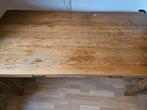 Massief Grenen Houten Tafel 160lx80bx77h, Huis en Inrichting, Tafels | Eettafels, Ophalen, Gebruikt, 150 tot 200 cm, 150 tot 200 cm