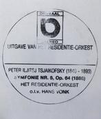 LP - Tschaikowsky - Residentie Orkest - Hans Vonk, Overige typen, Ophalen of Verzenden, Zo goed als nieuw