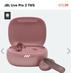 JBL live pro 2 tws - roze, Telecommunicatie, Mobiele telefoons | Oordopjes, Nieuw, Ophalen of Verzenden, In oorschelp (earbud)