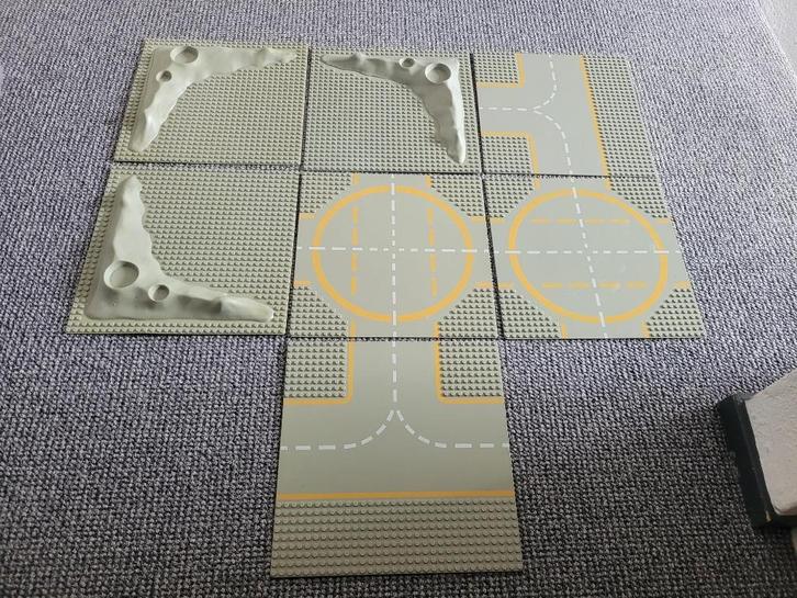 Partij K268=7x Lego space grondplaten, Kinderen en Baby's, Speelgoed | Duplo en Lego, Gebruikt, Lego, Losse stenen, Ophalen of Verzenden