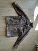 Vintage leren winterjas, Ophalen, Bruin, Leather Maniacs, Maat 56/58 (XL)