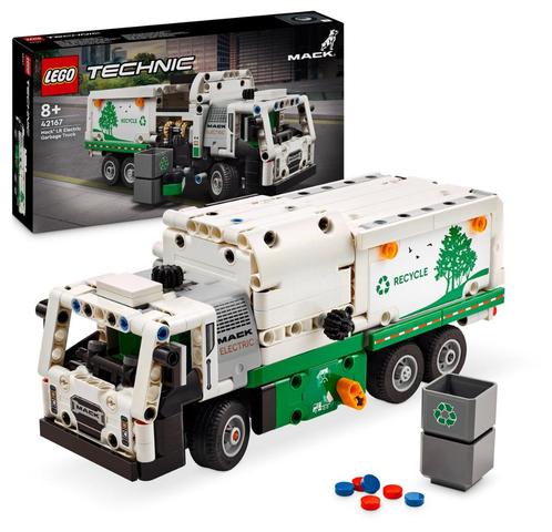 LEGO Technic 42167 Mack LR Electric Vuilniswagen 503 delig, Kinderen en Baby's, Speelgoed | Duplo en Lego, Nieuw, Lego, Complete set