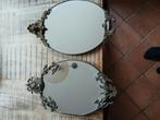 2 mooie antieke spiegels, Antiek en Kunst, Antiek | Spiegels, Ophalen of Verzenden, Rechthoekig, Minder dan 50 cm