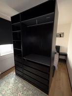 Ikea PAX Kast - Zwart Hout, Huis en Inrichting, Kasten | Kledingkasten, Ophalen, 200 cm of meer, 150 tot 200 cm, Zo goed als nieuw